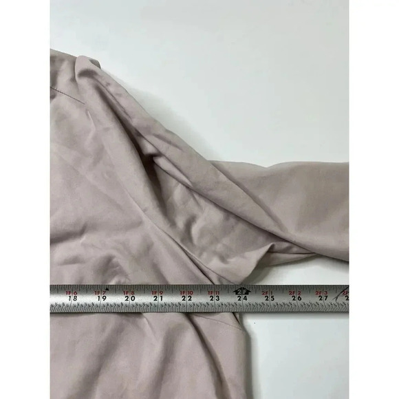 MELISSA McCARTHY Seven7 Light Pink Front Tie 3/4 Sleeve Blouse Womens Size 3X - Picture 5 of 6
